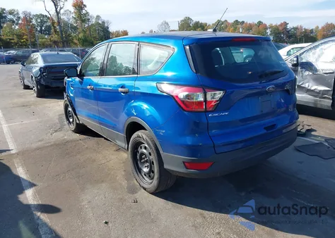 2017 Ford Escape S from USA, damaged, VIN 1FMCU0F7XHUD21078